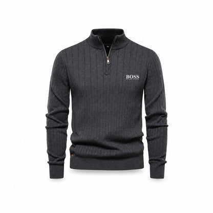 Hugo Boss Zip Classic Strickpullover