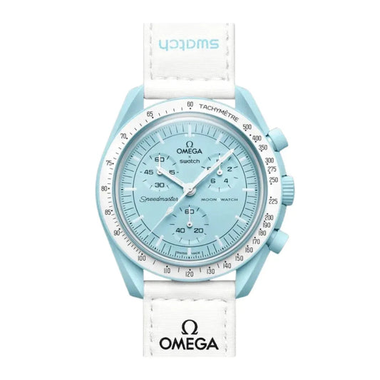 Omega X Swatch Speedmaster Moonswatch "mission to Uranus" Chronograph