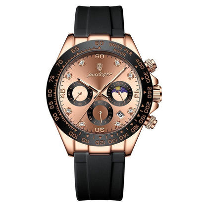 Poedagar Chronograph Mit Datumsanzeige