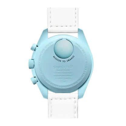 Omega X Swatch Speedmaster Moonswatch "mission to Uranus" Chronograph