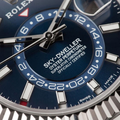 Rolex Sky-Dweller "blaues Zifferblatt" 326934-0003