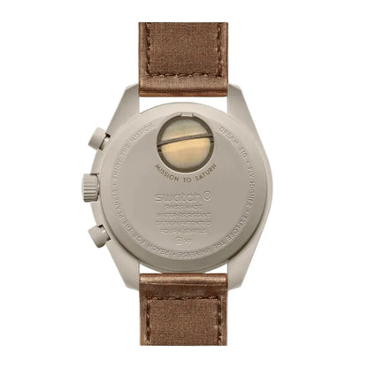 Omega X Swatch Speedmaster Moonswatch "mission to Saturn" Chronograph