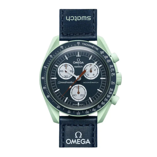 Omega X Swatch Speedmaster Moonswatch "mission on Earth" Chronograph