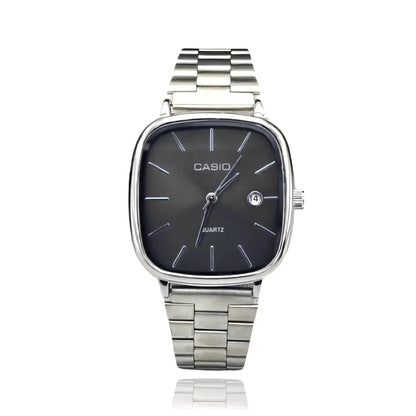 CASIO Luxuriöse 36mm Armbanduhr - Wasserdicht | Edelstahl