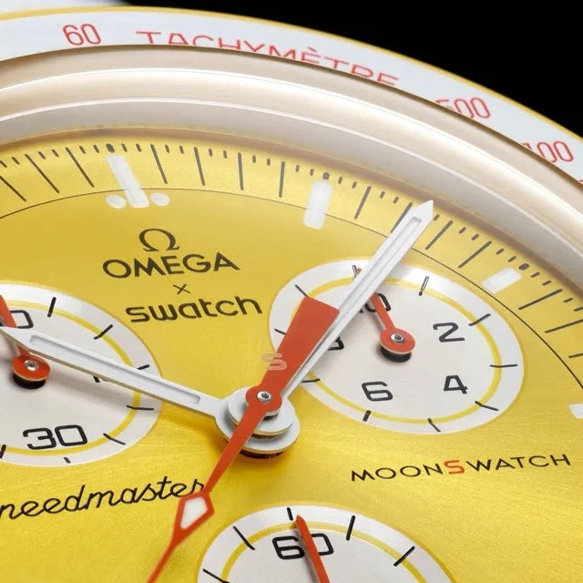 Omega X Swatch Speedmaster Moonswatch "mission to the Sun" Chronograph