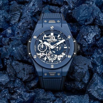 Hublot Big Bang MECA-10 Keramik Blau 45mm Herrenchronograph