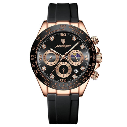 Poedagar Chronograph Mit Datumsanzeige