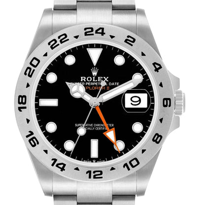 Rolex Explorer II 216570 "schwarzes Zifferblatt" 42mm
