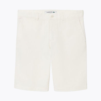Lacoste Herren Chino Shorts Slim Fit Stretch Baumwolle
