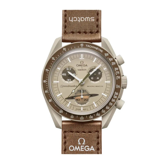 Omega X Swatch Speedmaster Moonswatch "mission to Saturn" Chronograph
