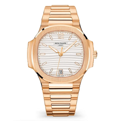 Patek Philippe Annual Calendar Mondphase 5396R-011 Roségold Weißes Zifferblatt